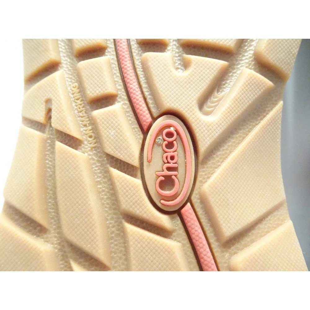 Chaco Z Cloud 2 Sandals Womens Orange Red Geometric Strappy Hiking Shoes Size 9